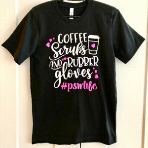 FUNNY‎ Tshirt, PSW, Graphic Tee, Black, PSW Life, New Without Tags, Size Small